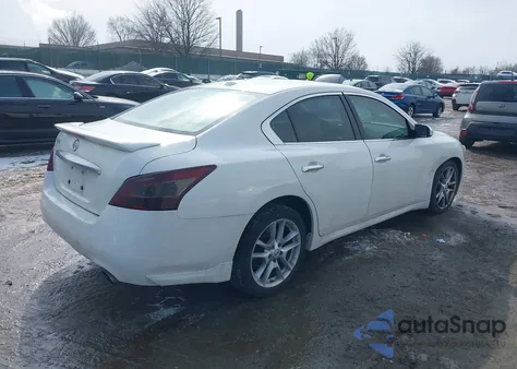 2010 Nissan Maxima 3.5 Sv z USA, uszkodzony, nr VIN 1N4AA5AP5AC859682